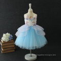 High Quality Garment Factory Modern Exquisite Workmanship Baby Girls Unicorn Dress
